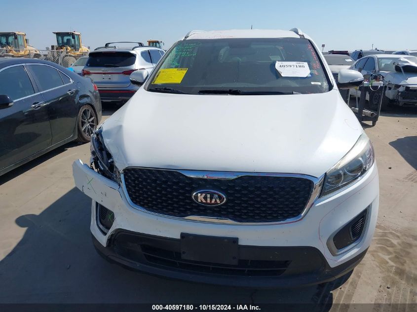 2016 Kia Sorento 3.3L Lx VIN: 5XYPGDA55GG111451 Lot: 40597180