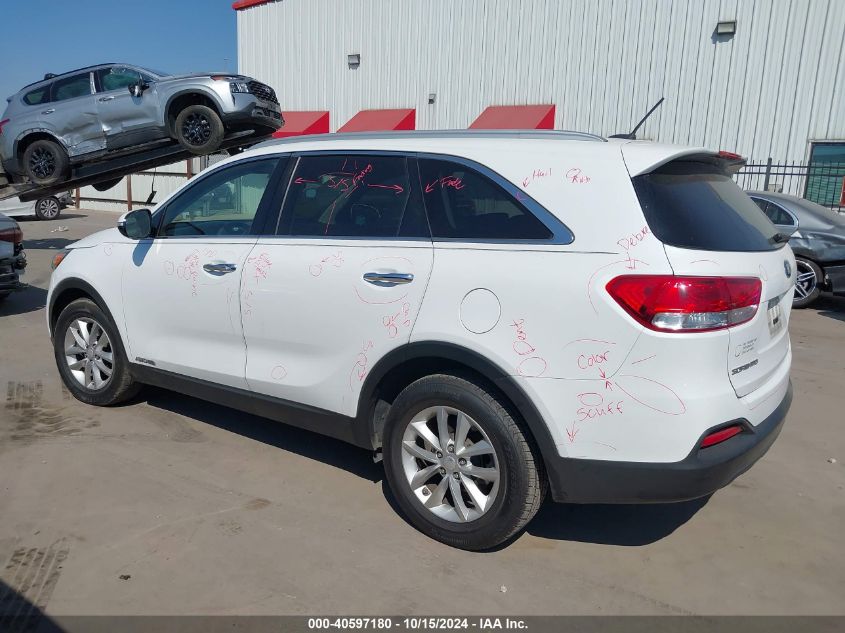 2016 Kia Sorento 3.3L Lx VIN: 5XYPGDA55GG111451 Lot: 40597180