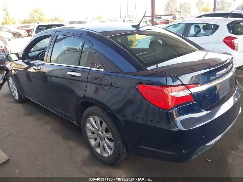 2014 Chrysler 200 Limited VIN: 1C3CCBCG4EN100481 Lot: 40597190