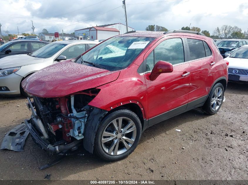 2019 Chevrolet Trax Lt VIN: 3GNCJLSB6KL385555 Lot: 40597205