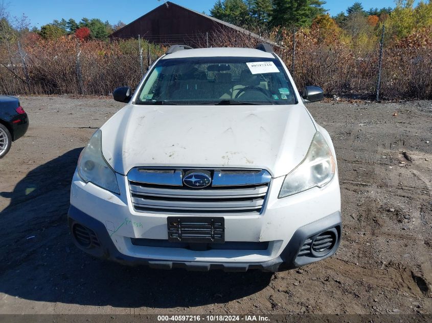 2014 Subaru Outback 2.5I VIN: 4S4BRBAC7E1319217 Lot: 40597216