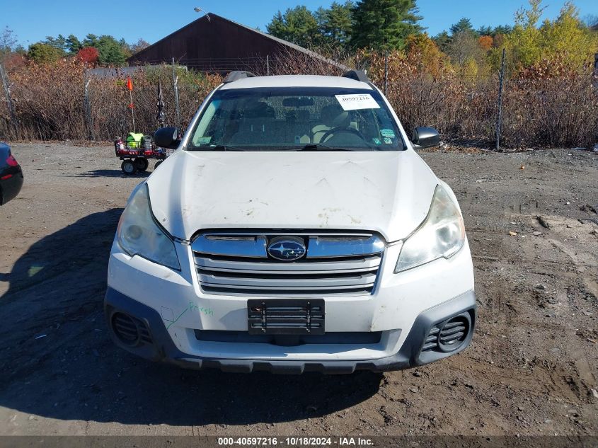 2014 Subaru Outback 2.5I VIN: 4S4BRBAC7E1319217 Lot: 40597216