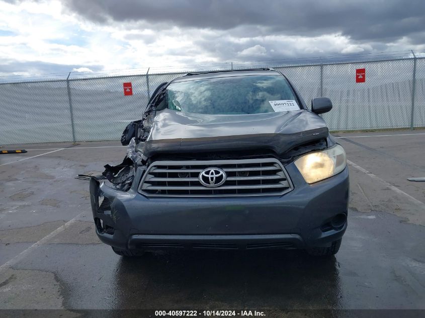 2010 Toyota Highlander Base V6 VIN: 5TDBK3EHXAS016725 Lot: 40597222