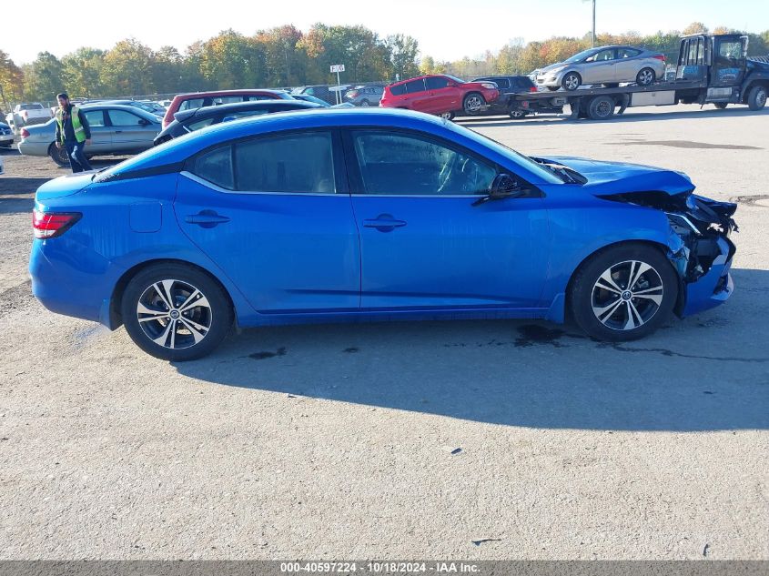 2022 Nissan Sentra Sv Xtronic Cvt VIN: 3N1AB8CV2NY203525 Lot: 40597224