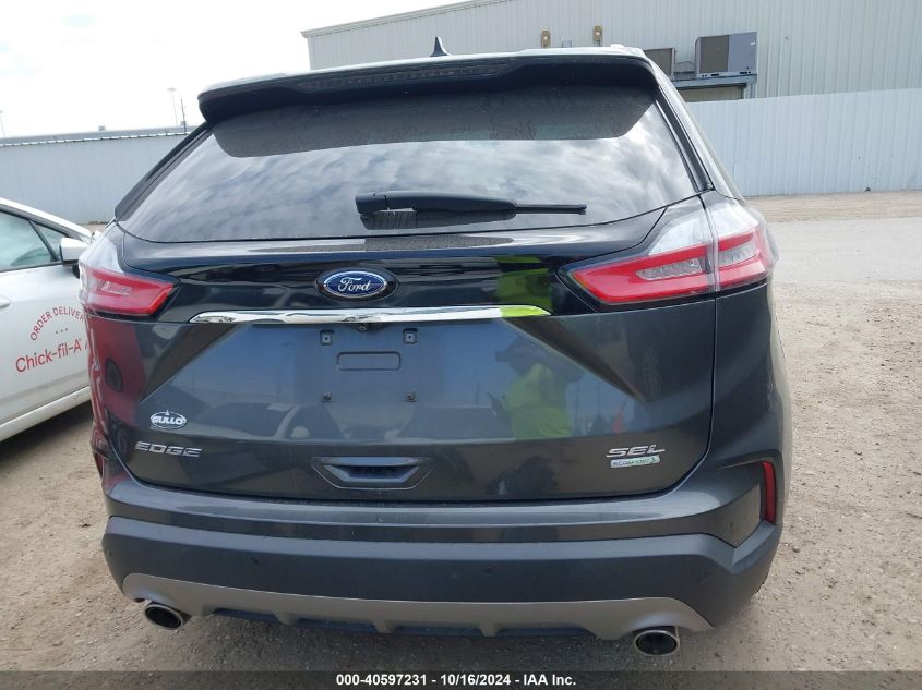 2019 Ford Edge Sel VIN: 2FMPK3J97KBC61906 Lot: 40597231