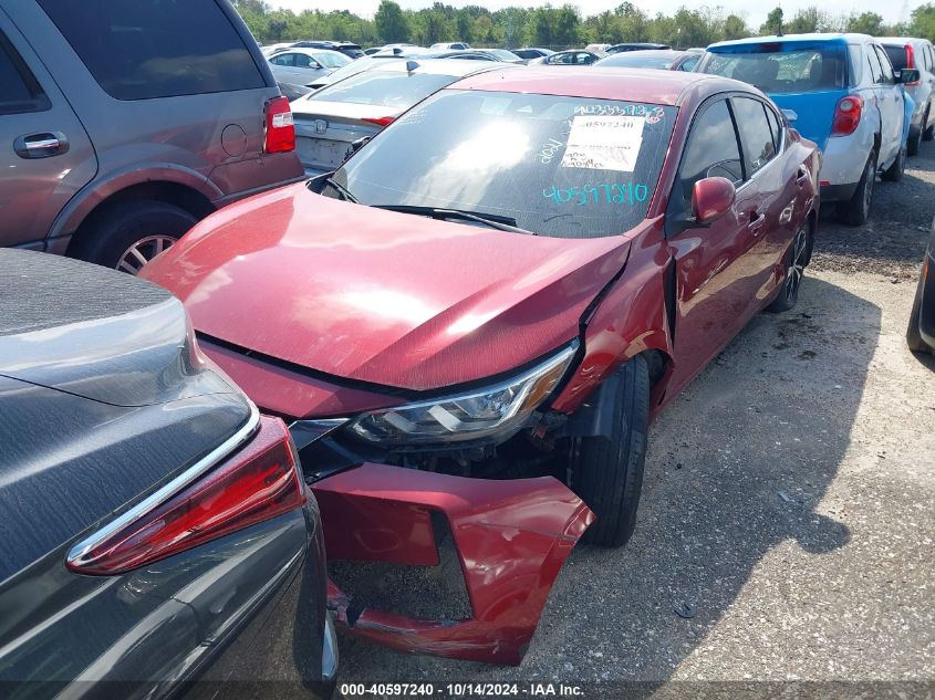 2021 Nissan Sentra Sv Xtronic Cvt VIN: 3N1AB8CV5MY320983 Lot: 40597240