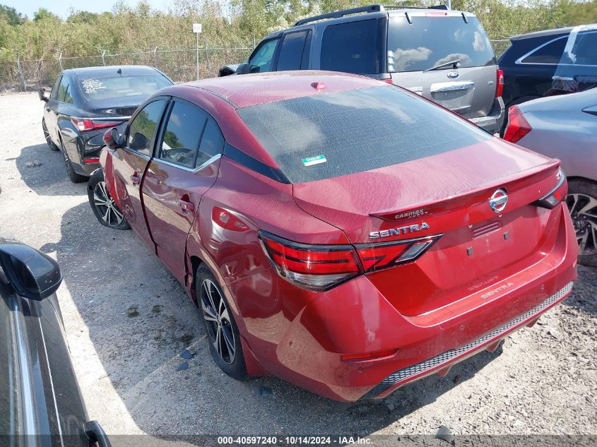 2021 Nissan Sentra Sv Xtronic Cvt VIN: 3N1AB8CV5MY320983 Lot: 40597240