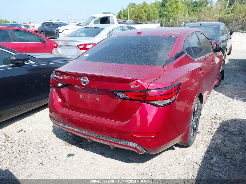 2021 Nissan Sentra Sv Xtronic Cvt VIN: 3N1AB8CV5MY320983 Lot: 40597240