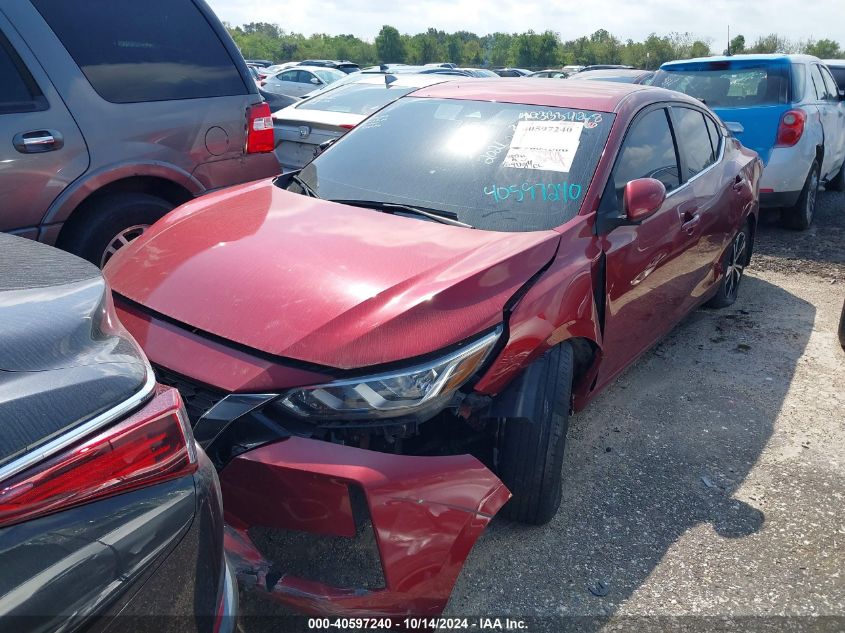 2021 Nissan Sentra Sv Xtronic Cvt VIN: 3N1AB8CV5MY320983 Lot: 40597240