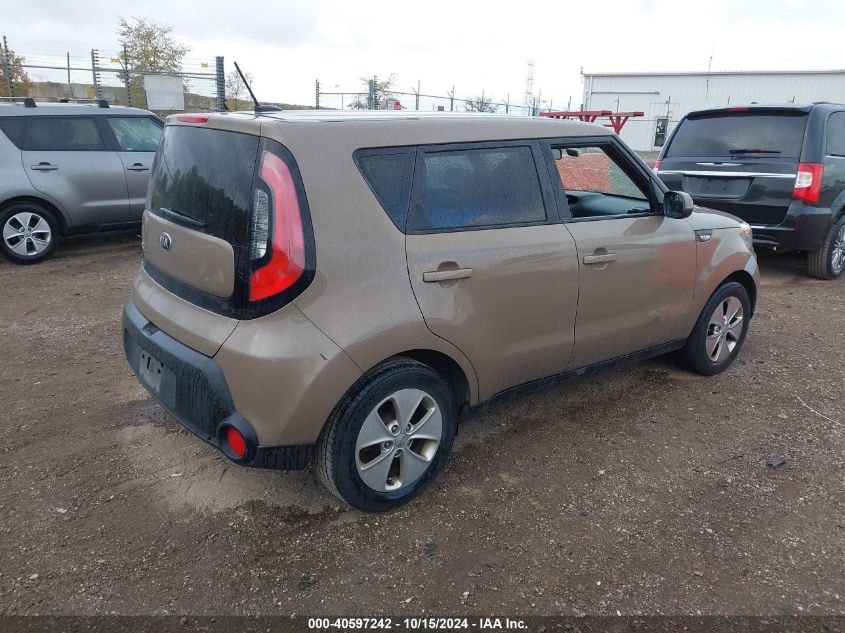 VIN 5YFBURHE7EP141971 2014 KIA SOUL no.4