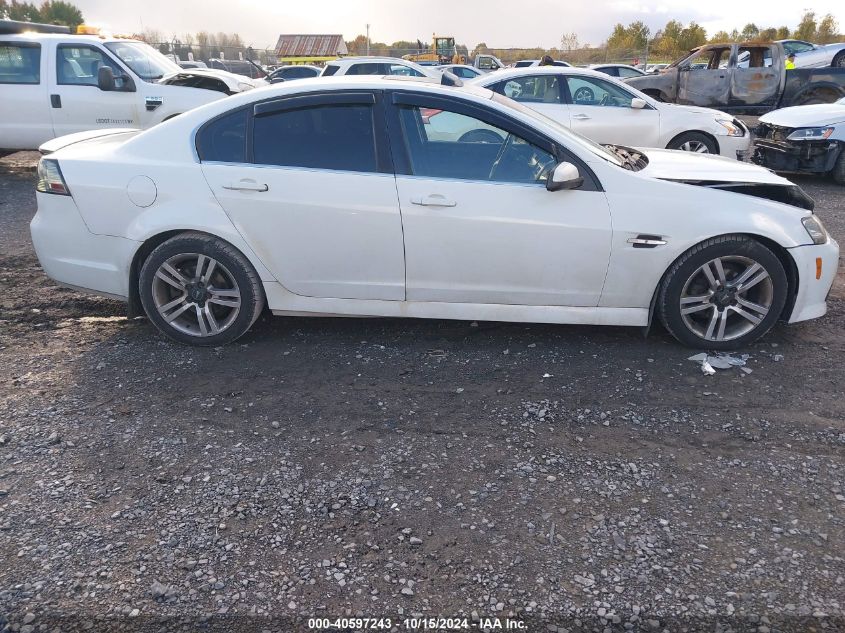 2009 Pontiac G8 VIN: 6G2ER57749L154600 Lot: 40597243