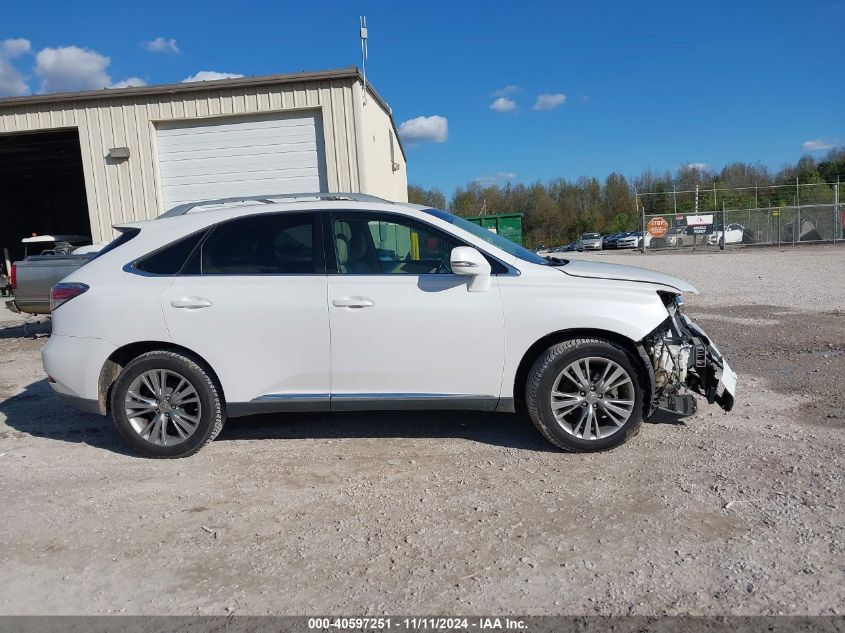 2014 Lexus Rx 350 VIN: 2T2ZK1BAXEC145309 Lot: 40597251