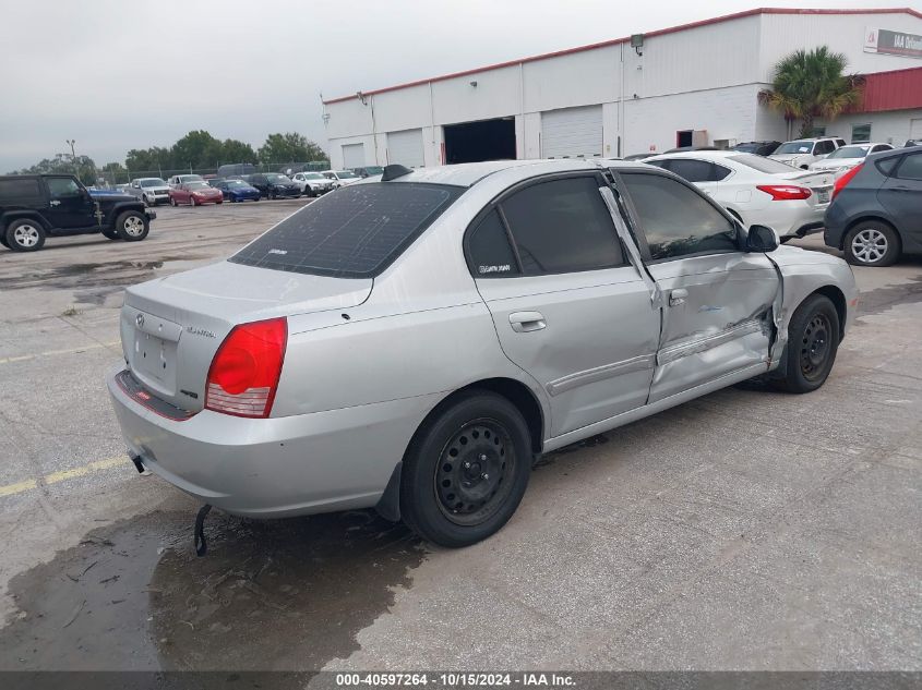 2005 Hyundai Elantra Gls/Gt VIN: KMHDN46D25U022890 Lot: 40597264