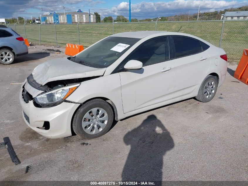 2016 Hyundai Accent Se VIN: KMHCT4AE7GU967967 Lot: 40597275