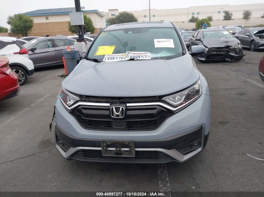 2021 Honda Cr-V 2Wd Ex VIN: 2HKRW1H5XMH408350 Lot: 40597277