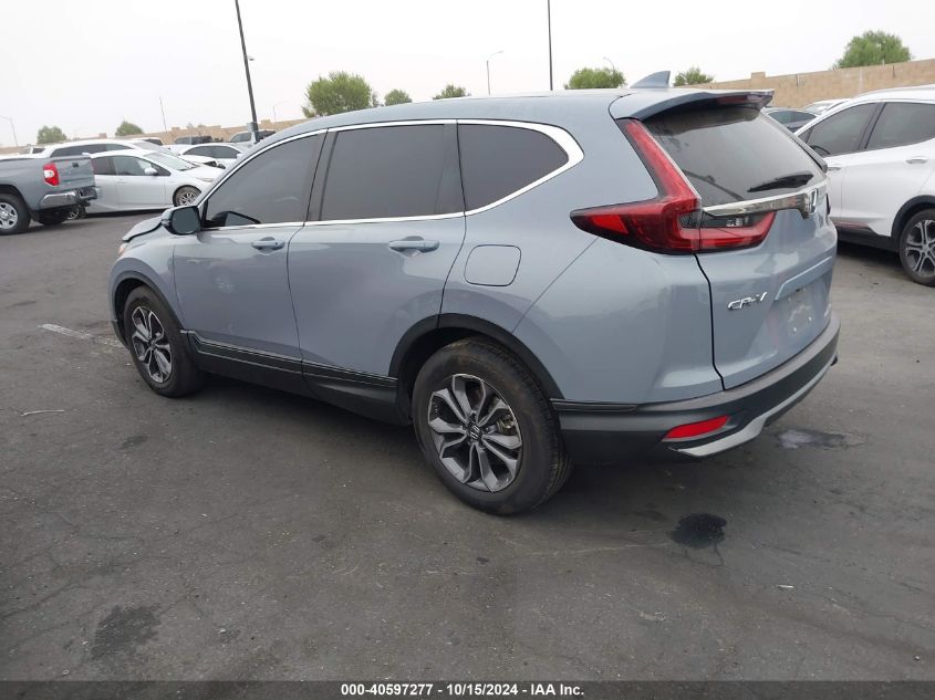 2021 Honda Cr-V 2Wd Ex VIN: 2HKRW1H5XMH408350 Lot: 40597277