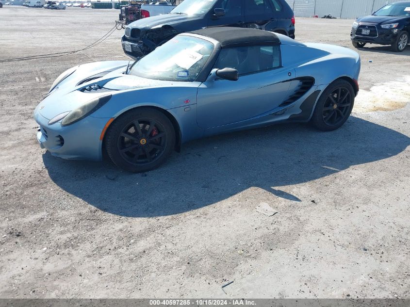 2006 Lotus Elise VIN: SCCPC11176HL30231 Lot: 40597285