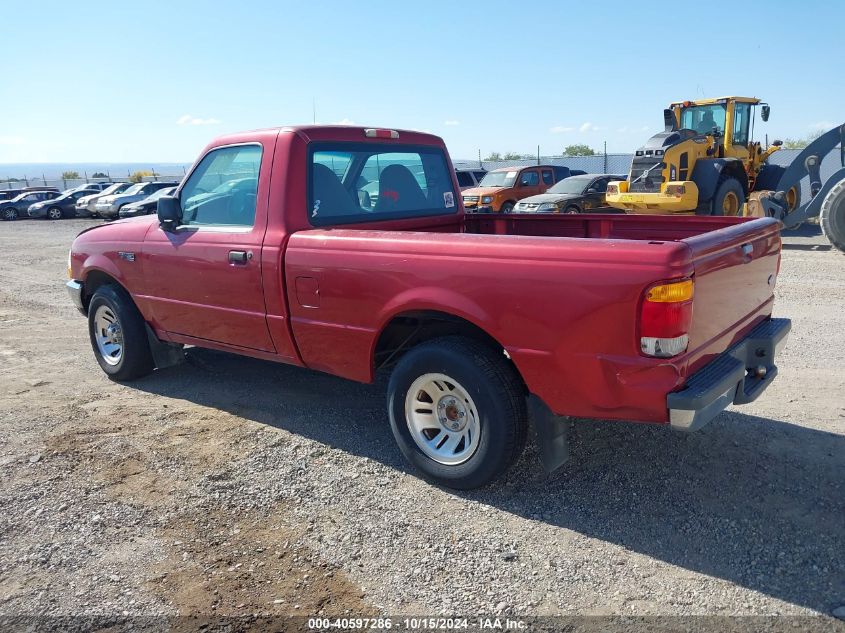 1999 Ford Ranger Xl/Xlt VIN: 1FTYR10C2XUA91722 Lot: 40597286