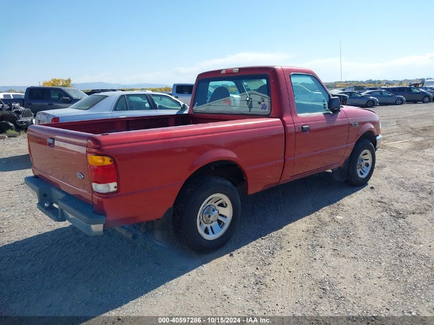 1999 Ford Ranger Xl/Xlt VIN: 1FTYR10C2XUA91722 Lot: 40597286