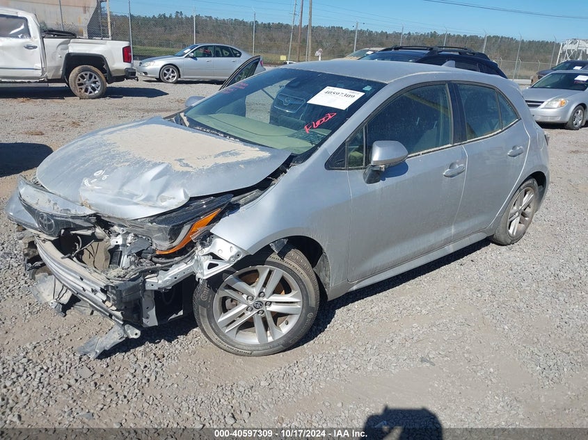2022 TOYOTA COROLLA VIN: JTNB4MBE4N3155732