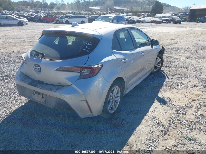 2022 TOYOTA COROLLA VIN: JTNB4MBE4N3155732