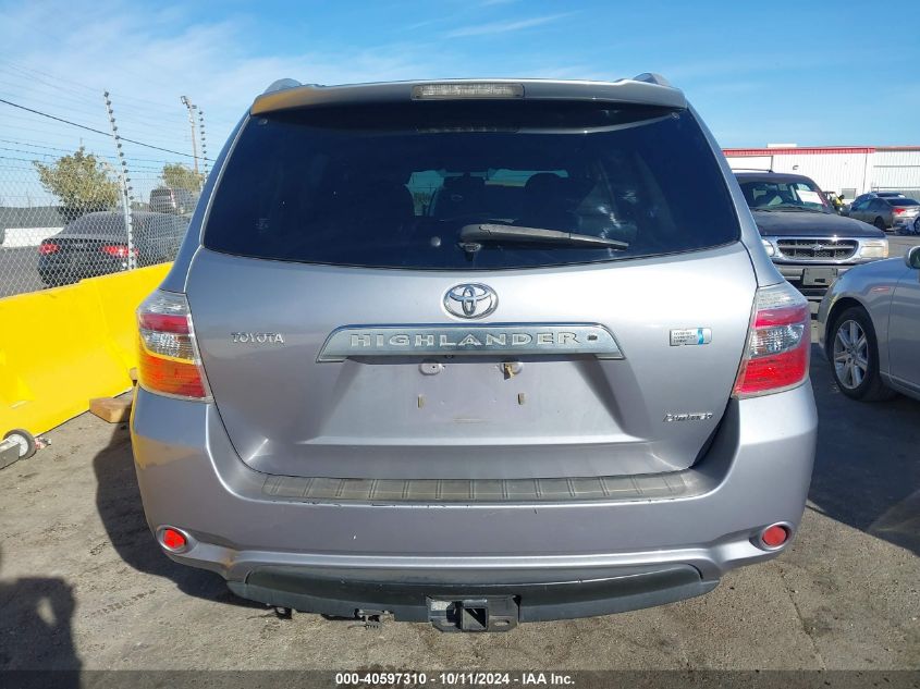 JTEEW44A082010571 2008 Toyota Highlander Hybrid Limited