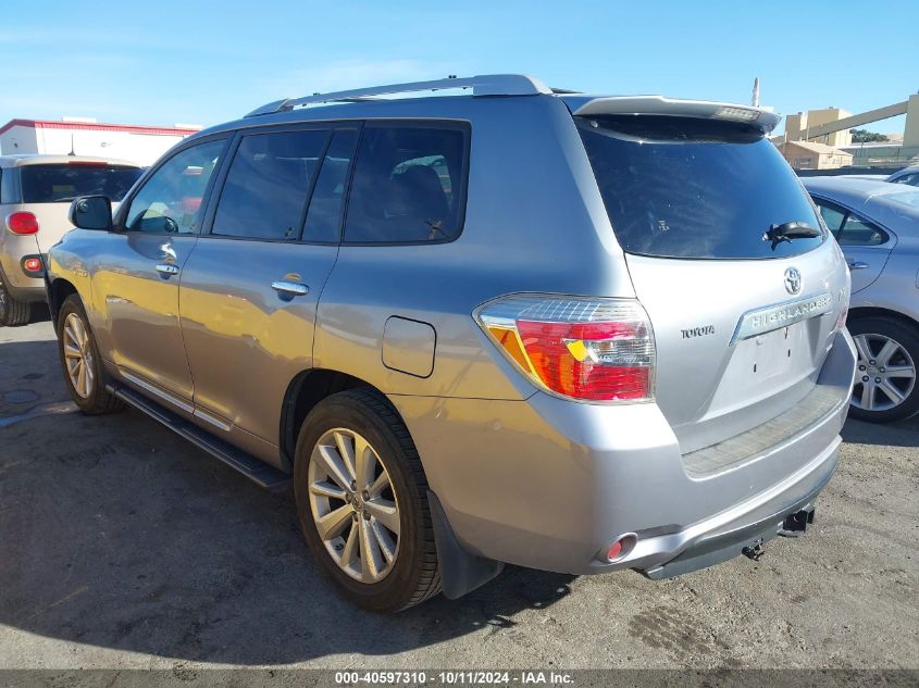 JTEEW44A082010571 2008 Toyota Highlander Hybrid Limited