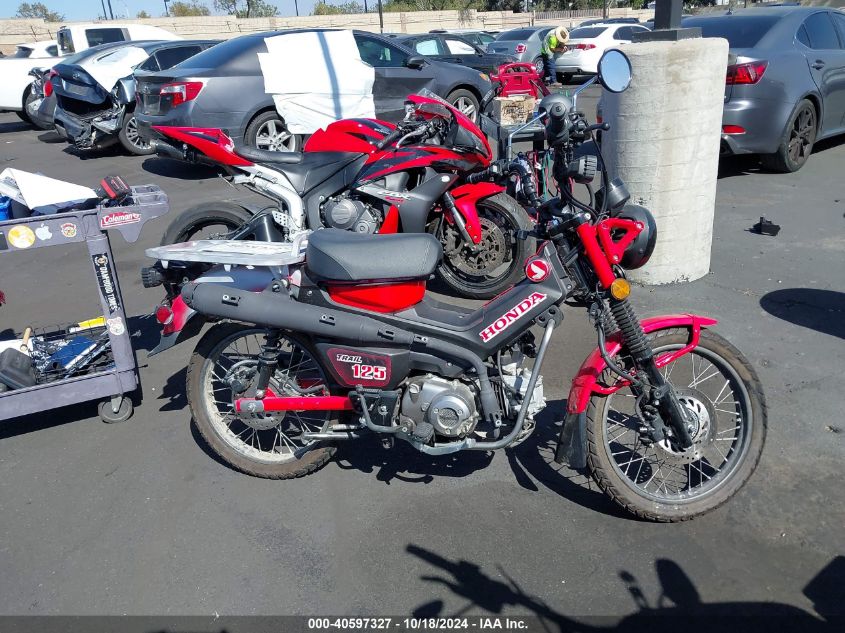 2022 Honda Ct125 A VIN: MLHJA5551N5105415 Lot: 40597327