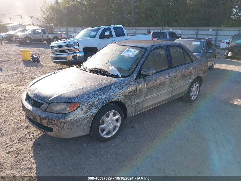 2001 Mazda Protege Es/Lx VIN: JM1BJ225910443856 Lot: 40597329