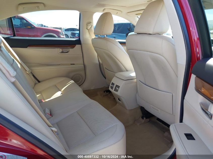 2015 Lexus Es 300H VIN: JTHBW1GG5F2086353 Lot: 40597332