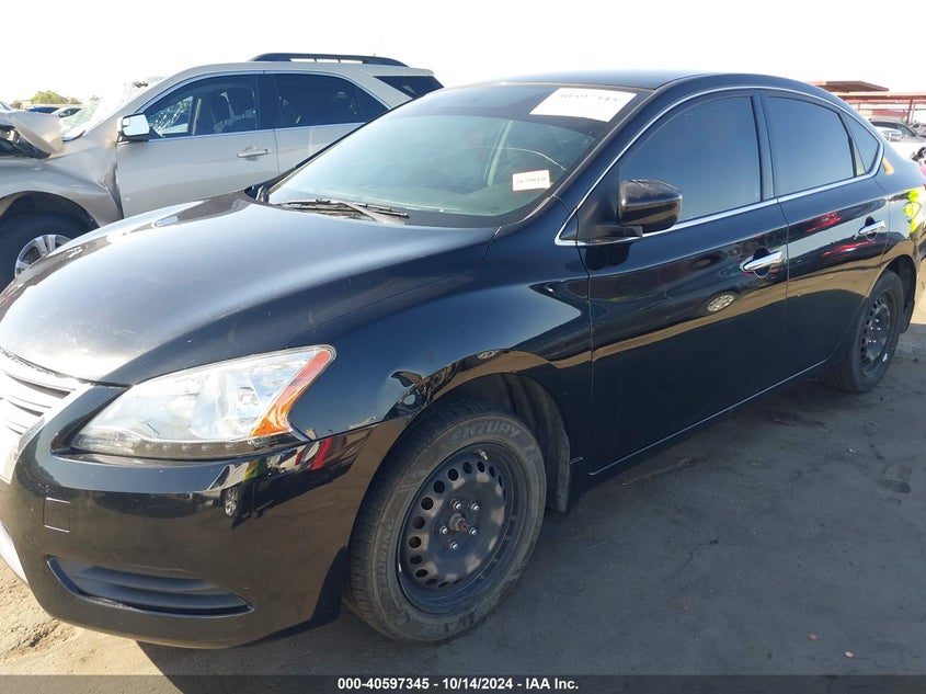 2015 Nissan Sentra S VIN: 3N1AB7APXFY230455 Lot: 40597345
