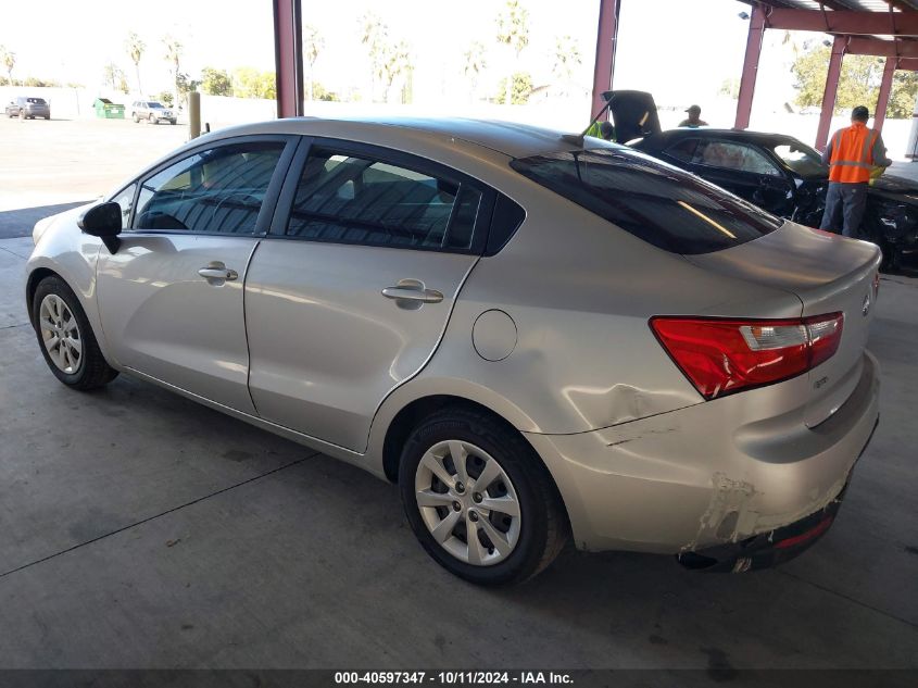 VIN KNADM4A34D6211563 2013 KIA RIO no.3