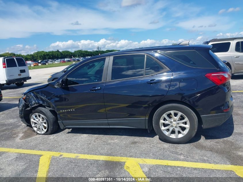 2020 Chevrolet Equinox Fwd Ls VIN: 2GNAXHEV5L6236522 Lot: 40597351