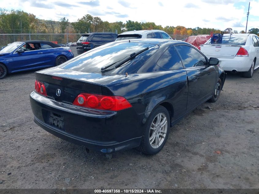 2006 Acura Rsx VIN: JH4DC53806S019280 Lot: 40597358