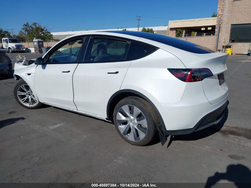 2023 Tesla Model Y Awd/Long Range Dual Motor All-Wheel Drive VIN: 7SAYGDEE1PF920924 Lot: 40597384