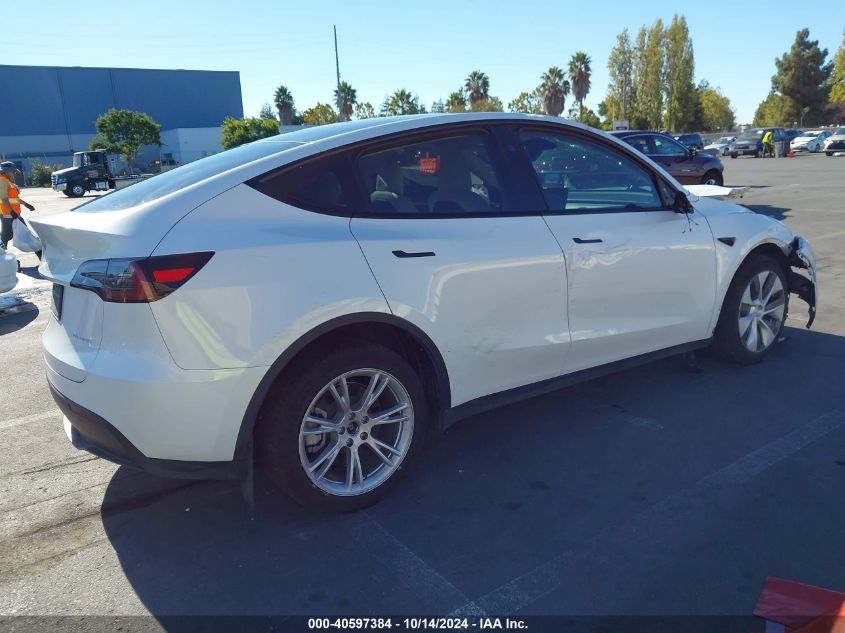 2023 Tesla Model Y Awd/Long Range Dual Motor All-Wheel Drive VIN: 7SAYGDEE1PF920924 Lot: 40597384