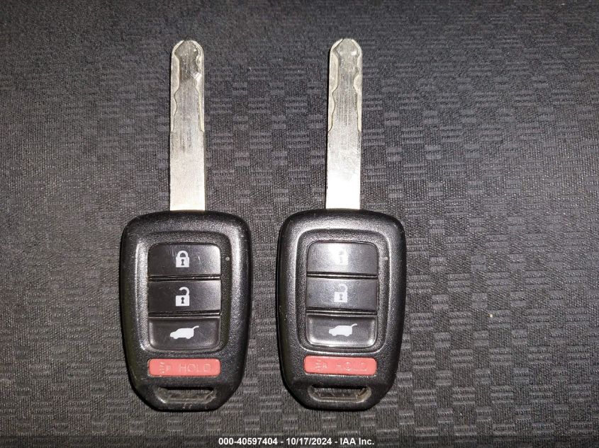 2015 Honda Cr-V Lx VIN: 5J6RM4H34FL038558 Lot: 40597404