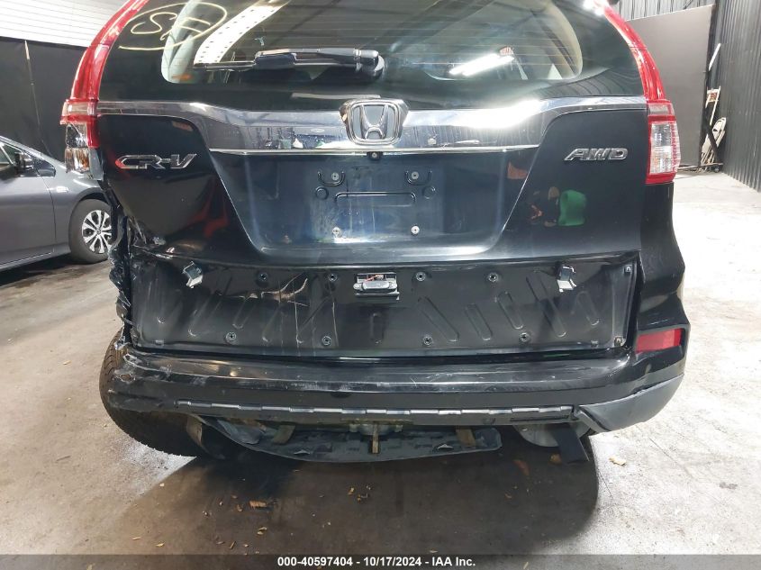 2015 Honda Cr-V Lx VIN: 5J6RM4H34FL038558 Lot: 40597404