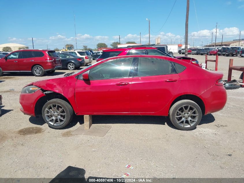 2013 Dodge Dart Sxt VIN: 1C3CDFBA8DD347802 Lot: 40597406