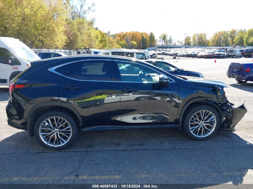 2022 Lexus Nx 350H Luxury VIN: 2T2HKCEZ5NC005595 Lot: 40597432