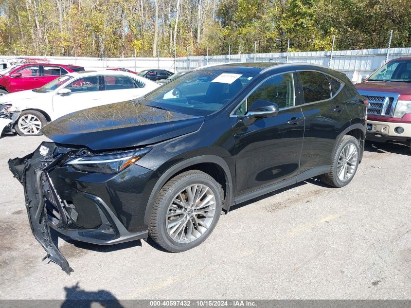 2022 Lexus Nx 350H Luxury VIN: 2T2HKCEZ5NC005595 Lot: 40597432