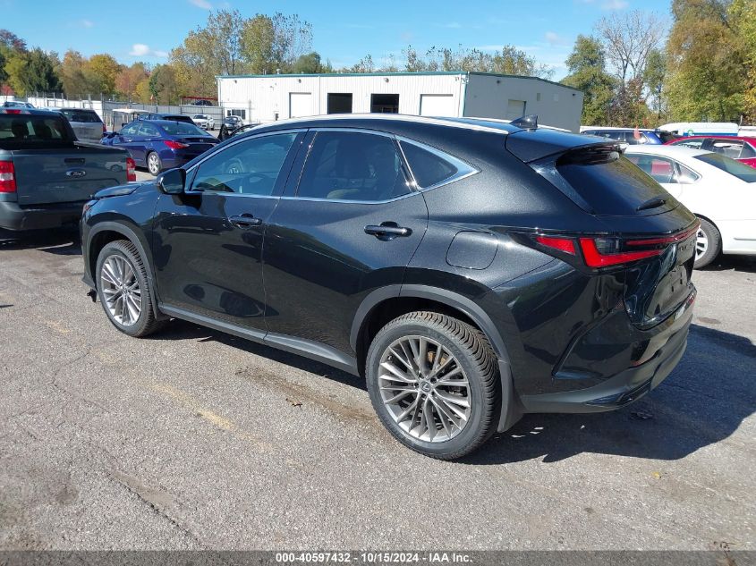 2022 Lexus Nx 350H Luxury VIN: 2T2HKCEZ5NC005595 Lot: 40597432