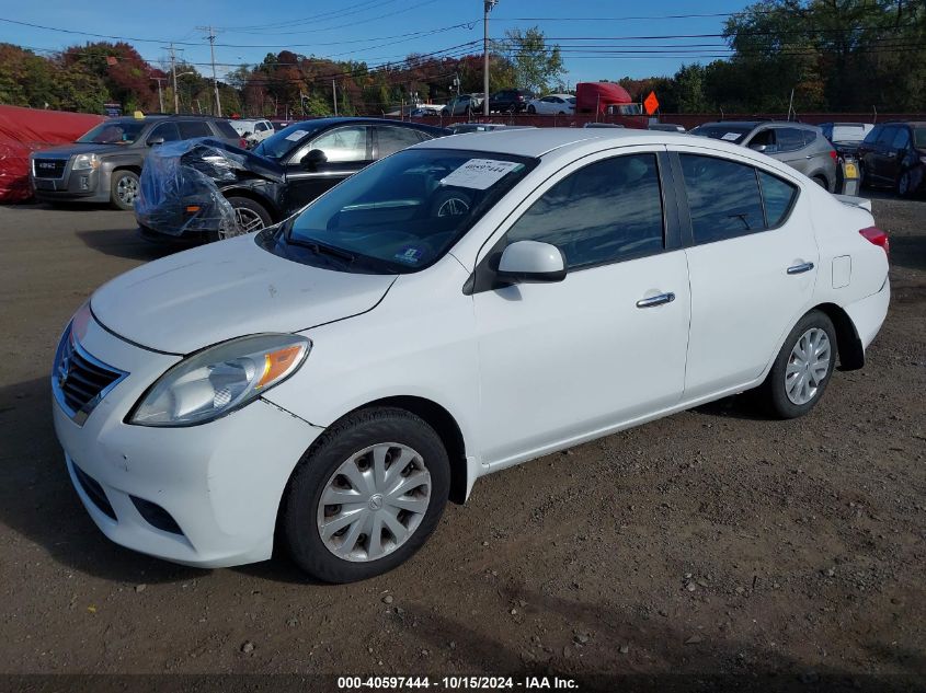 2013 Nissan Versa 1.6 Sv VIN: 3N1CN7AP6DL845952 Lot: 40597444