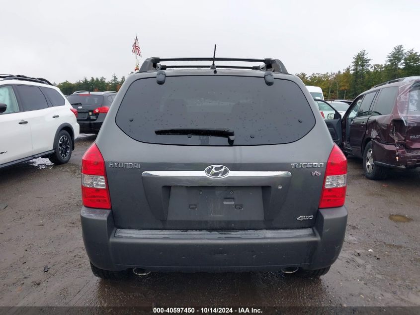 2007 Hyundai Tucson Limited/Se VIN: KM8JN72D47U615356 Lot: 40597450