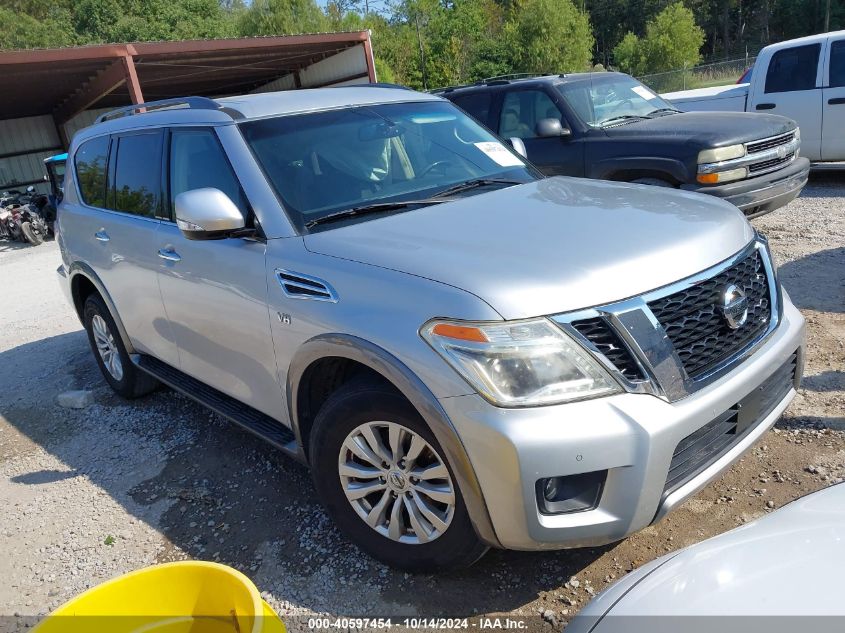 2017 Nissan Armada Sv VIN: JN8AY2ND5H9010975 Lot: 40597454