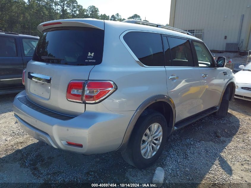 2017 Nissan Armada Sv VIN: JN8AY2ND5H9010975 Lot: 40597454