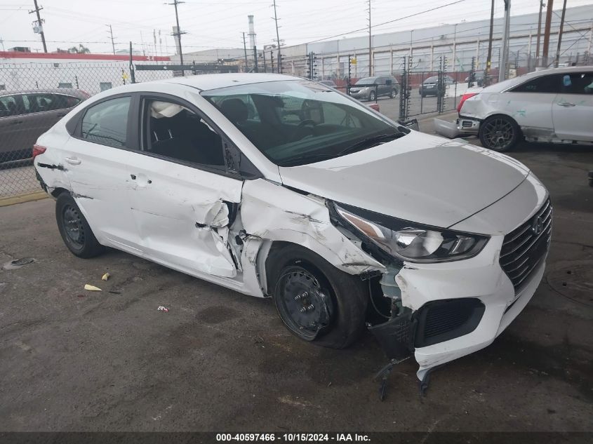 2022 Hyundai Accent Se VIN: 3KPC24A60NE165546 Lot: 40597466