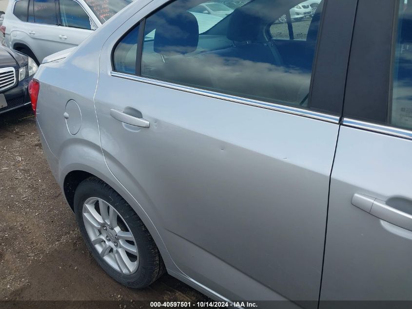 2013 Chevrolet Sonic Lt VIN: 1G1JC5SH4D4151250 Lot: 40597501