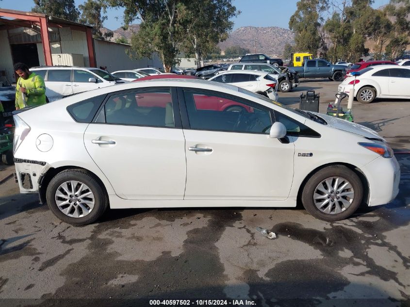 2014 Toyota Prius Plug-In VIN: JTDKN3DP9E3054163 Lot: 40597502