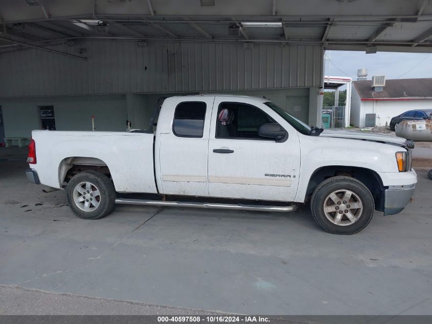 2008 GMC Sierra 1500 Sle1 VIN: 2GTEC19J881269121 Lot: 40597508